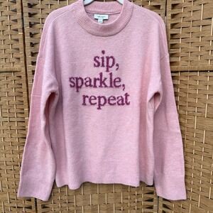 Party Sweater Pink & Purple Women's Size Small NWT ON 34